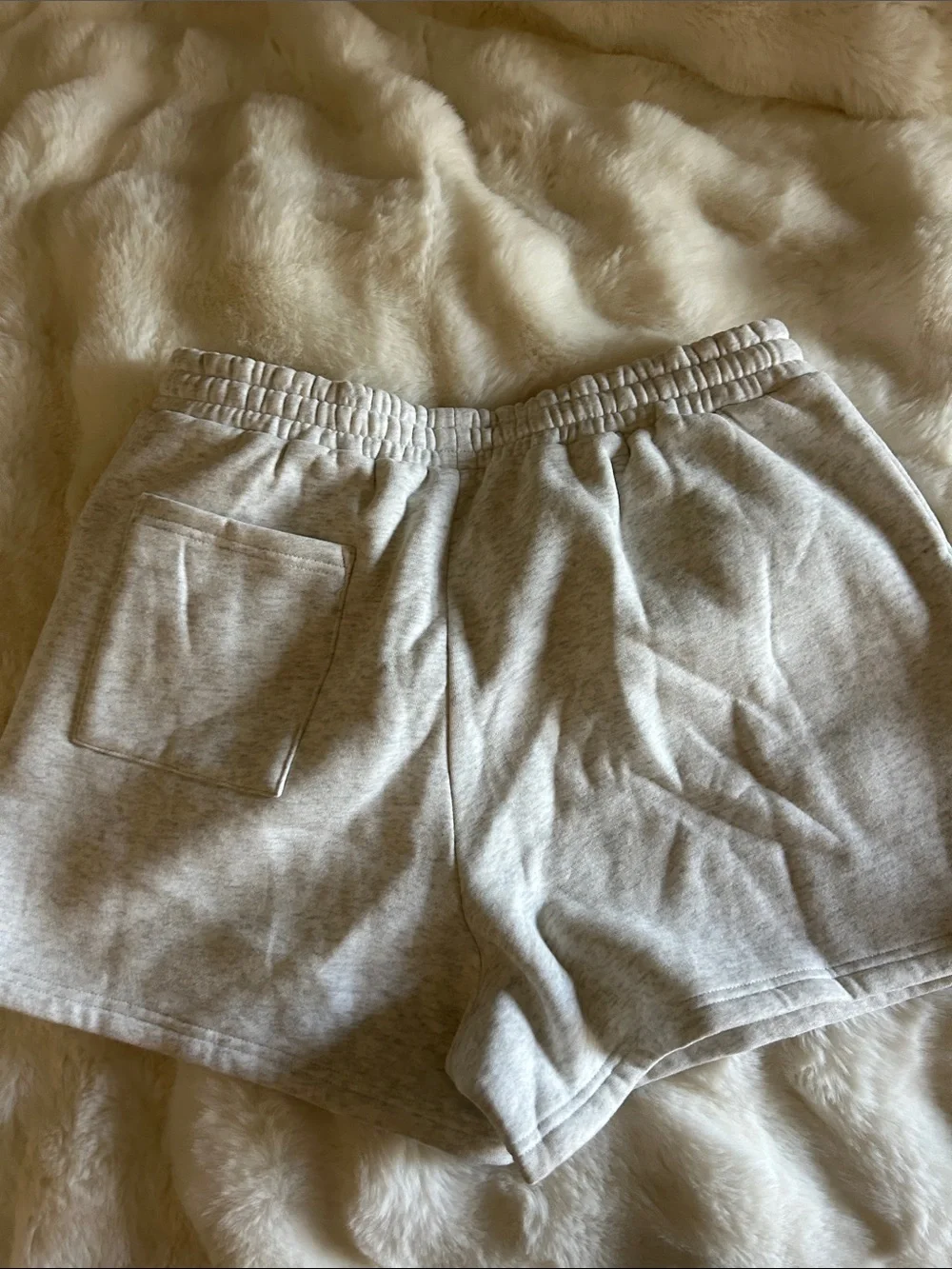 White Fox Drawstring Shorts - Picture 6 of 6